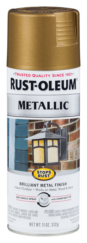 Rust-Oleum Stops Rust Metallic Spray Paint Champagne Bronze