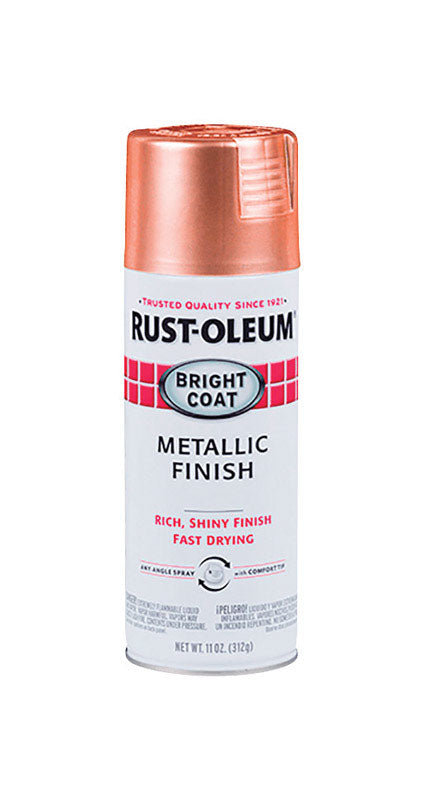 Rust-Oleum Stops Rust Bright Coat Spray Paint Copper