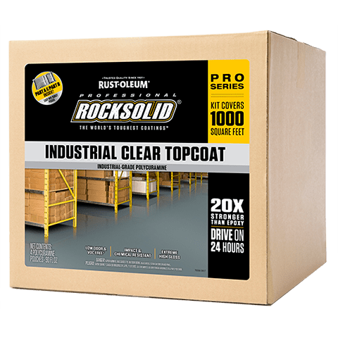 Rust-Oleum Professional Industrial Floor Coating Clear Topcoat