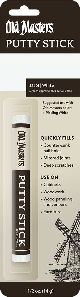 Old Masters Putty Stick White