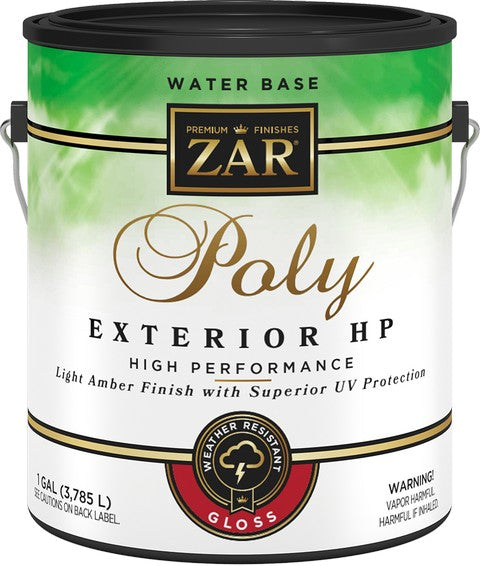 UGL ZAR® Exterior Water-Based Polyurethane Gloss Gallon