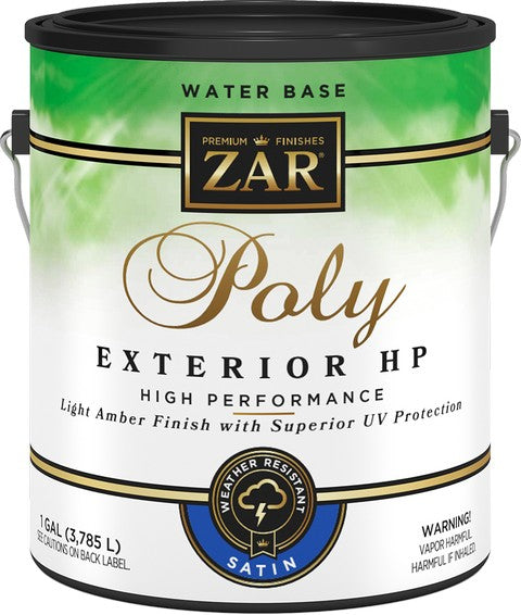 UGL ZAR® Exterior Water-Based Polyurethane Satin Gallon
