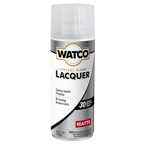 WATCO Lacquer Clear Wood Finish Spray Matte