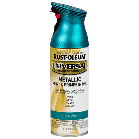 Rust-Oleum Universal Metallic Spray Paint Turquoise