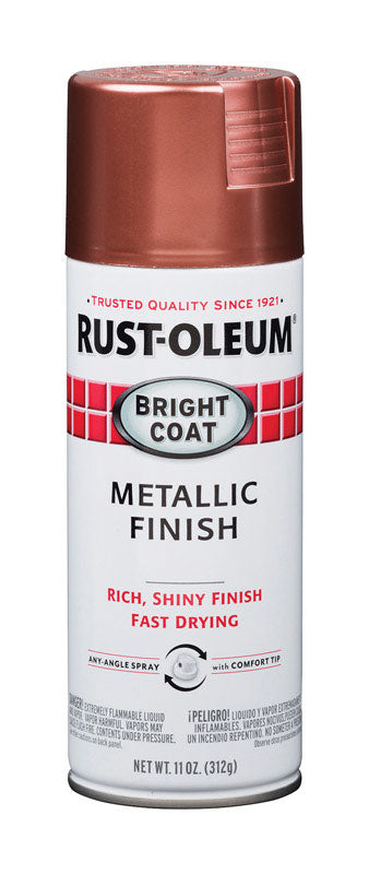 Rust-Oleum Stops Rust Bright Coat Spray Paint Rose Gold