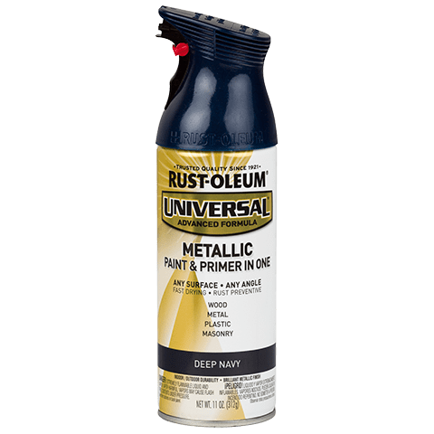Rust-Oleum Universal Metallic Spray Paint Deep Navy