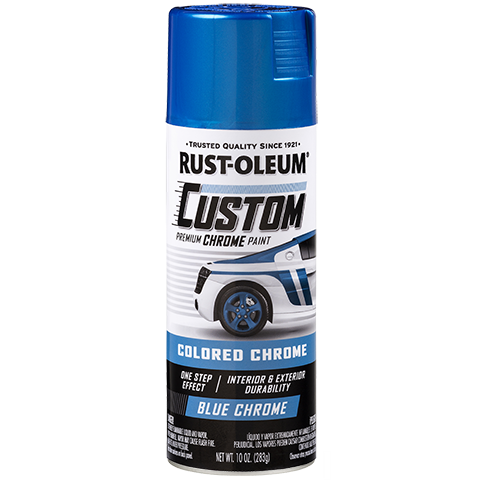 Rust-Oleum Premium Custom Chrome Automotive Spray Blue