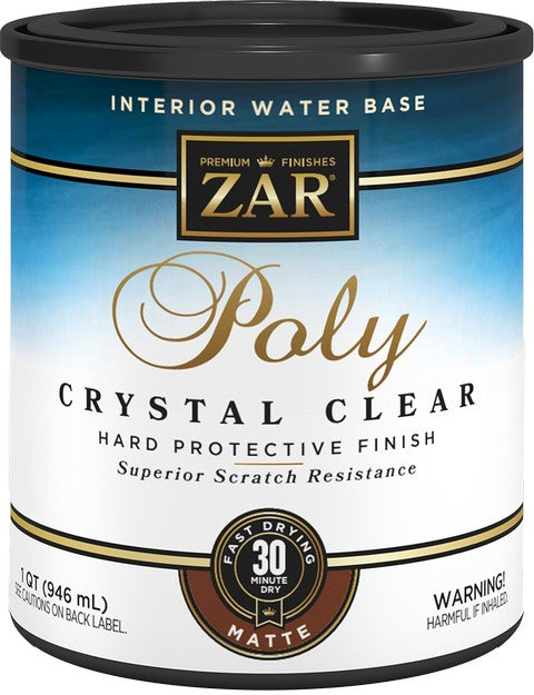 UGL Aqua ZAR® Water-Based Polyurethane Matte Quart