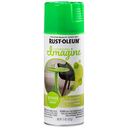 Rust-Oleum Imagine Neon Spray Paint Green