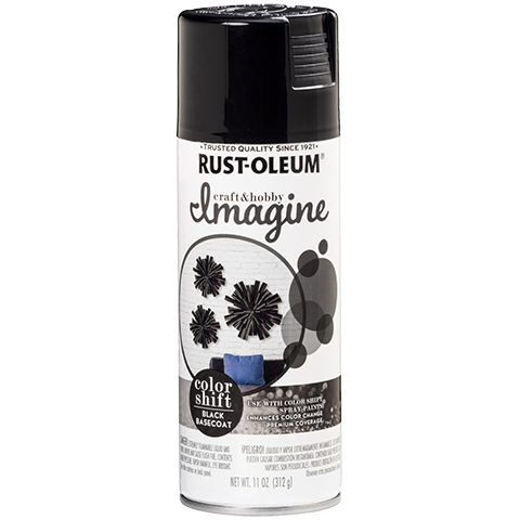 Rust-Oleum Imagine Color Shift Spray Paint Black Midnight