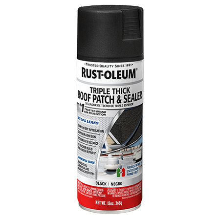 Rust-Oleum Triple Thick Roof Patch & Sealer 13 Oz Spray Black