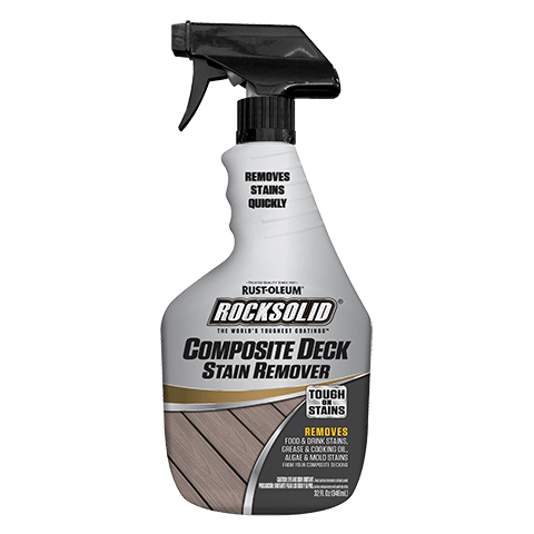 Rust-Oleum RockSolid Composite Deck Stain Remover 32 Oz Spray 350551