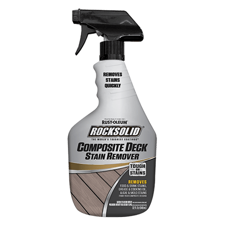 Rust-Oleum RockSolid Composite Deck Stain Remover 32 Oz Spray 350551