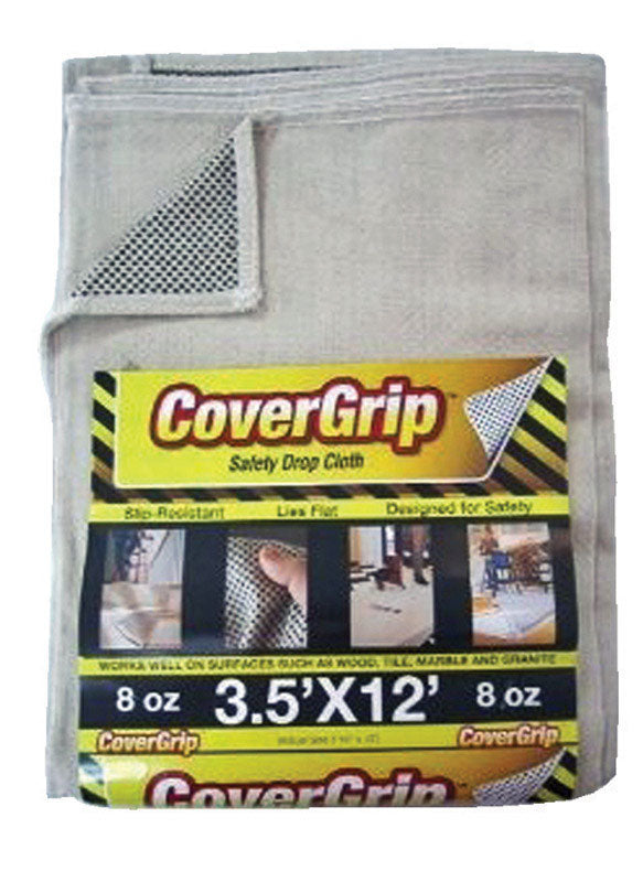 CoverGrip Safety Drop Cloth 3.5 ft x 12 ft