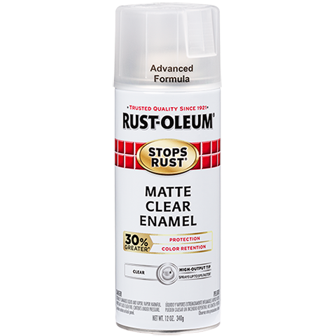 Rust-Oleum Stops Rust Advanced Clear Enable Spray Paint Matte