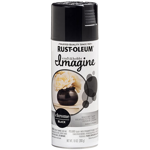 Rust-Oleum Imagine Colored Chrome Spray Paint Black