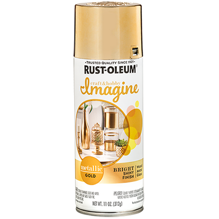 Rust-Oleum Imagine Metallic Spray Paint Gold