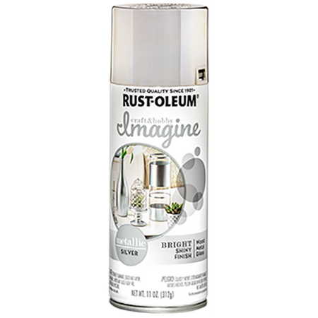 Rust-Oleum Imagine Metallic Spray Paint Silver