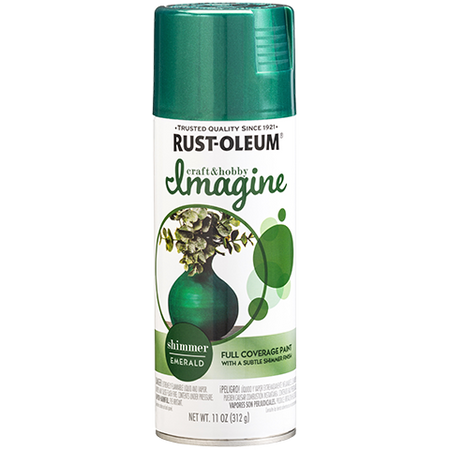 Rust-Oleum Imagine Shimmer Spray Paint Emerald