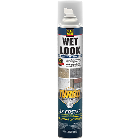 Seal-Krete Wet Look Concrete Sealer with Turbo Spray System 357925