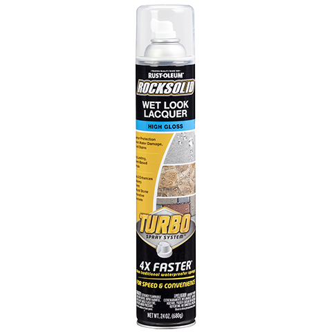 Rust-Oleum RockSolid Wet Look Lacquer Concrete Sealer 360292