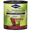 Wolman Outdoor Furniture Paint Quart Colonial Red