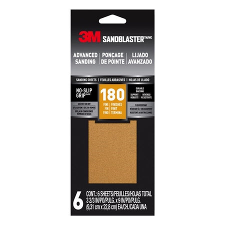 3M Sandblaster 9 " X 3-2/3 " Ceramic Sandpaper 6-Pack