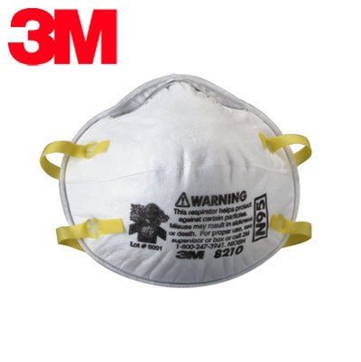 3M N95 Disposable Paint Prep Sanding Disposable Respirator Mask (2