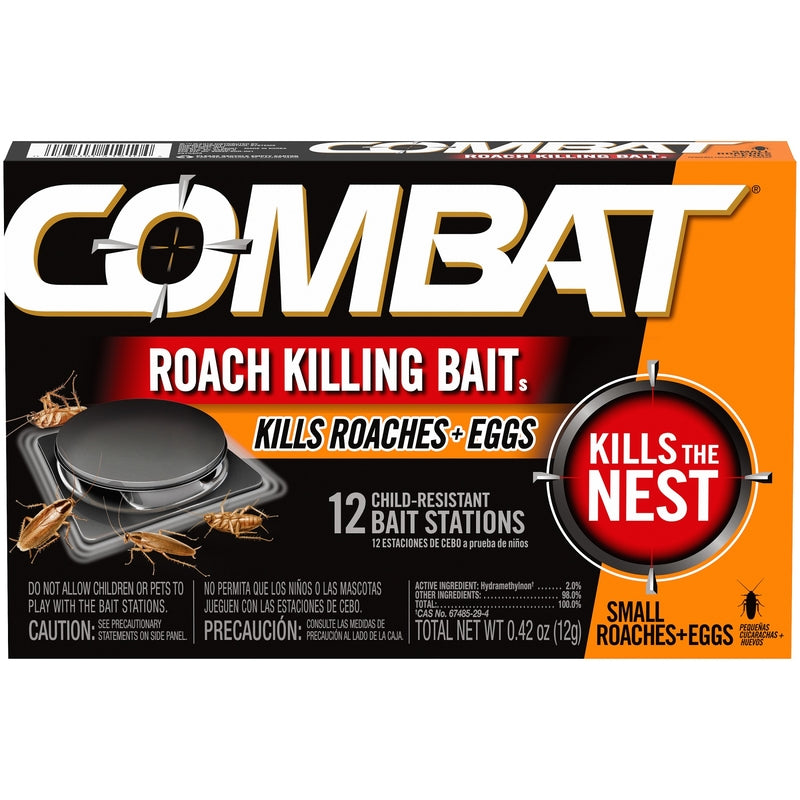 Combat Small Roach Bait 12-Pack 41910