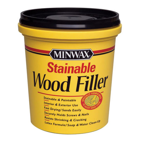 Minwax Stainable Wood Filler 16 Oz Tub