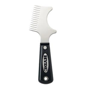 Hyde Tools Stainless Steel Brush Comb & Roller Cleaner
