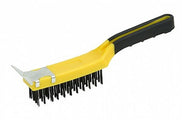 Hyde Tools 46805 Wire Brush with Scraper 1-1/4