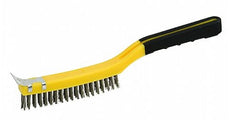 Hyde Tools Wire Brush with Scraper 46810