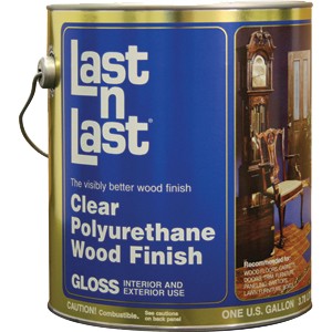 Absolute Coatings Last n Last Clear Polyurethane Wood Finish 550VOC Gloss Gallon