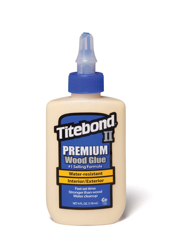 Franklin Titebond II Premium Wood Glue 4 Oz Bottle