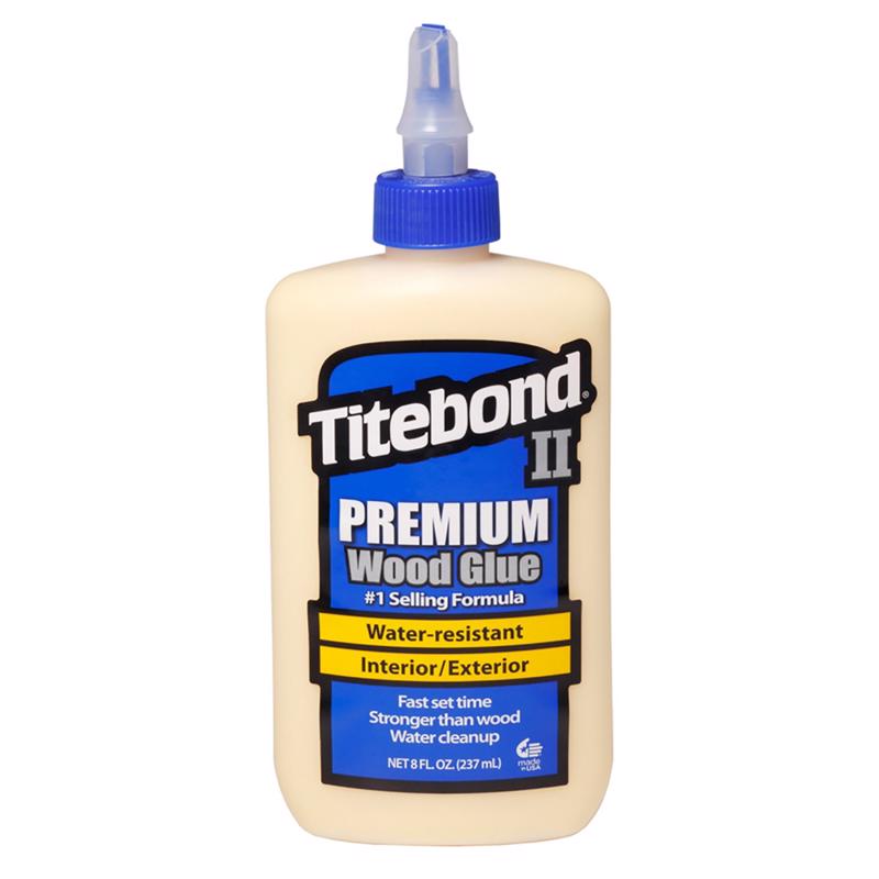 Franklin Titebond II Premium Wood Glue 8 Oz Bottle