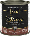 UGL ZAR Oil Based Wood Stain Half Pint Moroccan Red