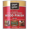 Absolute Coatings Last n Last Clear Polyurethane Wood Finish Satin Quart