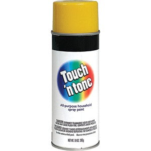 Derusto 10 Oz Touch 'n Tone Spray Paint Canary Yellow