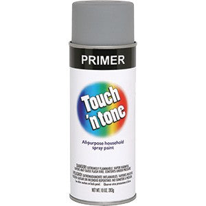 Derusto 10 Oz Touch 'n Tone Spray Paint Gray Primer