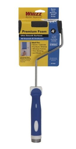 Whizz 2" Foam MiniWhizz Tool with roller cover.