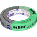 Intertape PRO-MASK Green 8-Day Masking Tape 1 inch x 60 yds