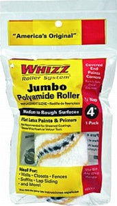 Whizz Jumbo Gold Stripe Roller Covers Single Pack 4 Inch