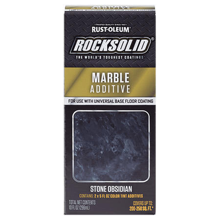 Rust-Oleum RockSolid Marble Additive 10 Oz Stone Obsidian