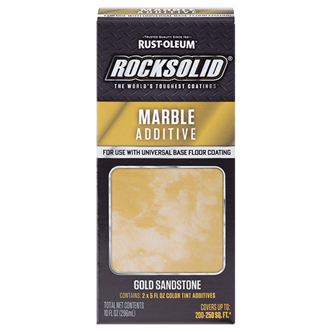 Rust-Oleum RockSolid Marble Additive 10 Oz Gold Sandstone