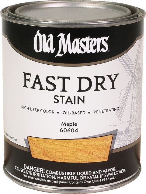 Old Masters Professional Fast Dry Wood Stain Quart Maple