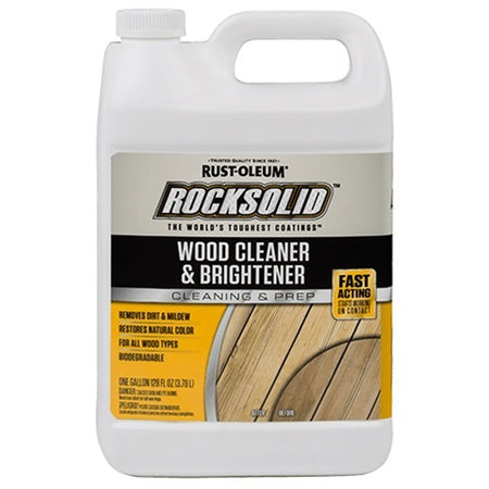 Rust-Oleum RockSolid Wood Cleaner & Brightener Gallon 60635