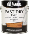 Old Masters Professional Fast Dry Wood Stain Gallon Dark Mahogany