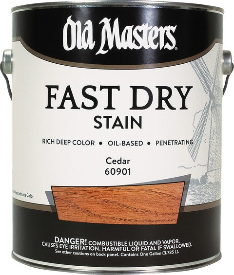 Old Masters Professional Fast Dry Wood Stain Gallon Cedar
