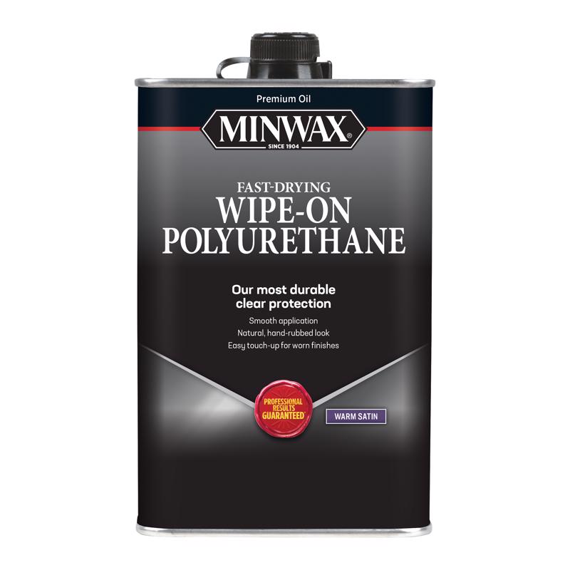 Minwax Wipe-On Poly Warm Satin Can